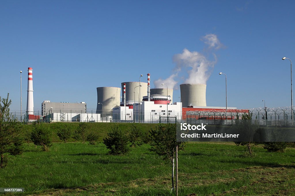 Nuclear power plant Temelin in Czech Republic Europe 2015 Stock Photo