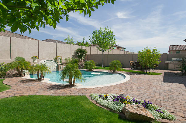 istock Private swimming pool in Arizona 468727666