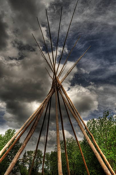 istock Frame of Indian tipi 468729571