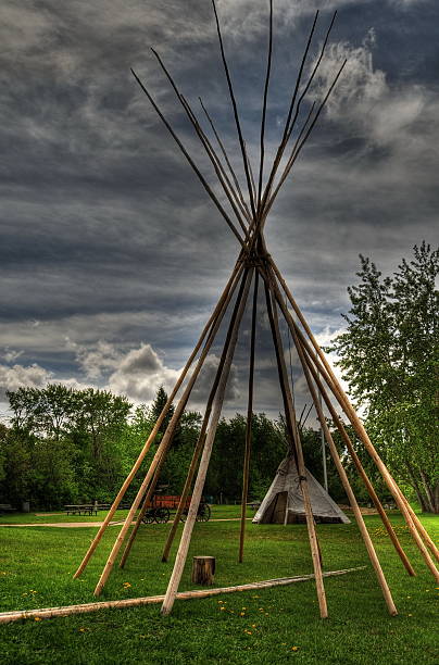 istock Frame of Indian tipi 468729695