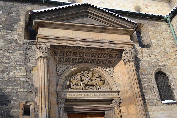 istock Fragment of St. Vitus cathedral 468730691