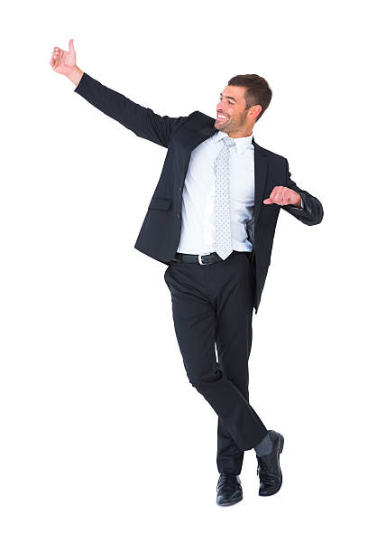 istock Businessman with his hands up 468733578