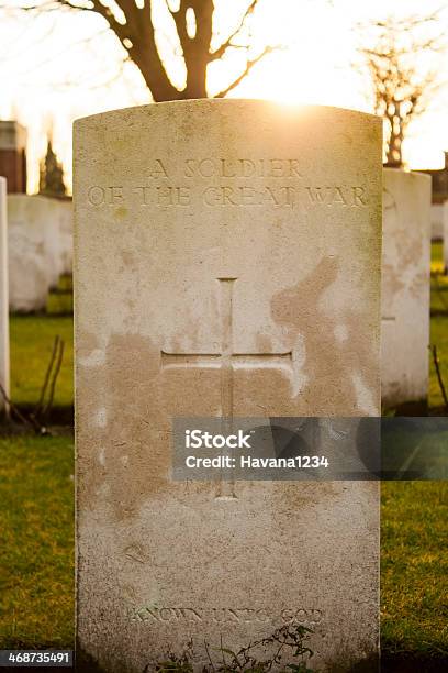 Cemetery World War Flanders Fields Belgium Stock Photo - Download Image Now - Armed Forces, Awe, Battle