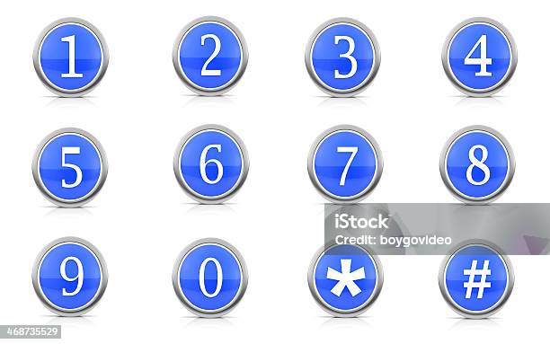 Number Stock Photo - Download Image Now - Number, Number 1, Number 2