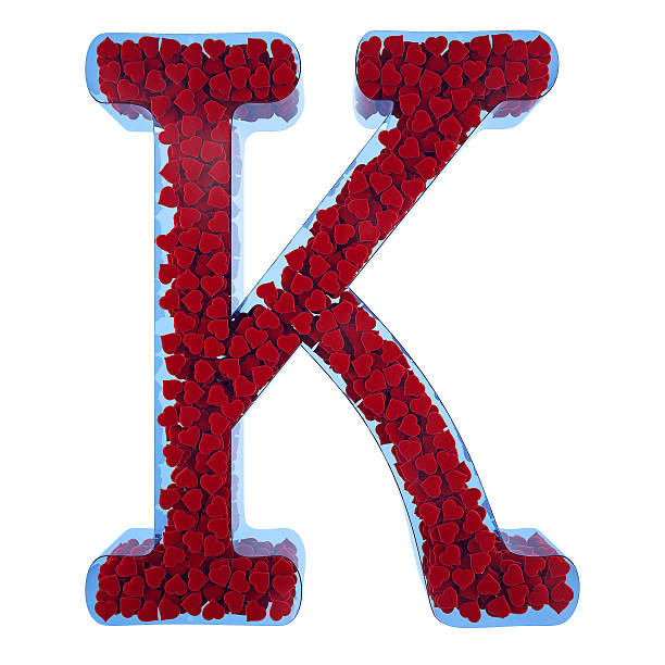 istock alphabet from blue glass with red hearts 468735875