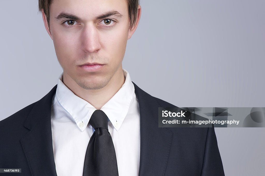 Close-up portrait einer attraktiven business-Mann-Gesicht - Lizenzfrei 20-24 Jahre Stock-Foto