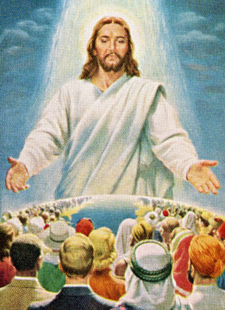 Jesus Blessing People in the World http://csaimages.com/images/istockprofile/csa_vector_dsp.jpg Worshipper stock illustrations