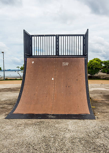 istock Playground skateboarding in park 468738887