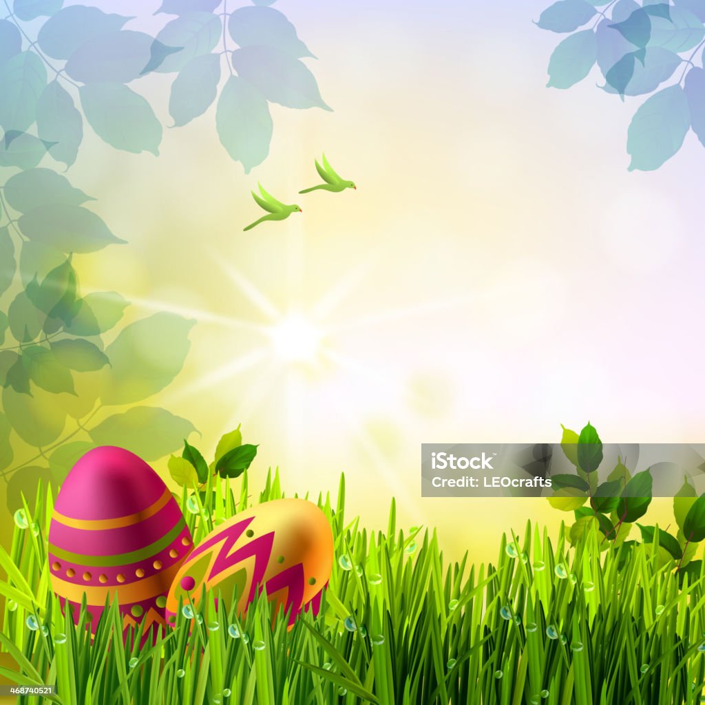 Easter Background Path Easter Background Stock Illustration - Download Image Now - Beauty In ...