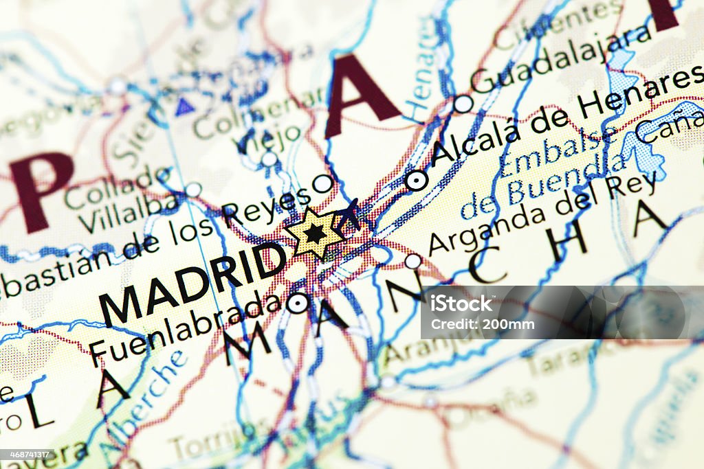 Назначения, Мадрид, Испания - Стоковые фото Без людей роялти-фри