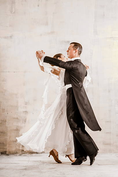 istock Couple dancing, ballroom dancing 468744454