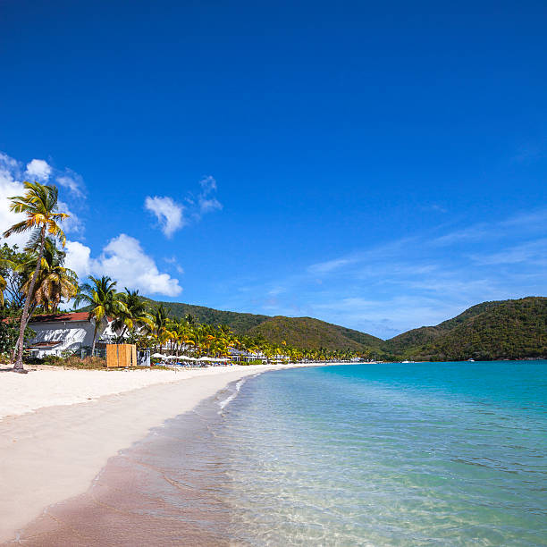 istock Caribbean beach. Carlisle Bay, Antigua & Barbuda. 468744470