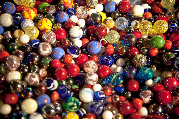 istock Colorful Glass marble background 468747540