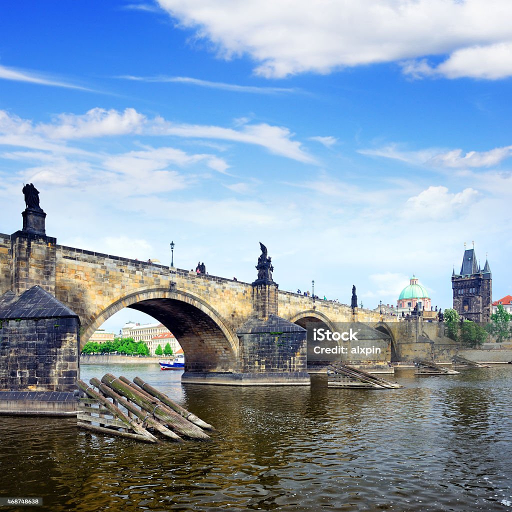 Ponte Carlo, Praga - Foto stock royalty-free di 2015