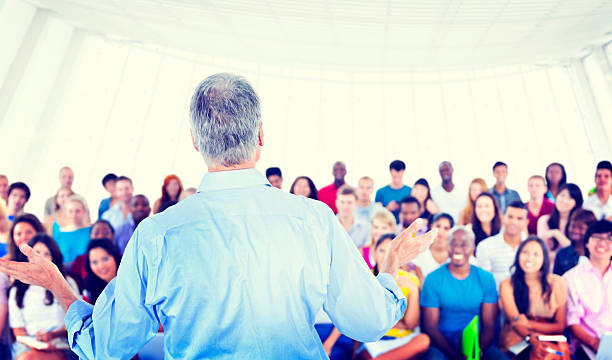 istock The Large Group of Student in The Lecture Hall 468749014