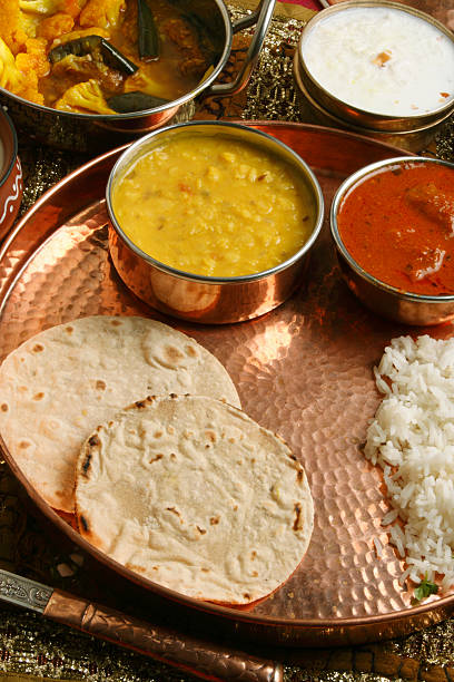 istock Bhakri  a flatbread made of Jowar from Gujarat. 468754865
