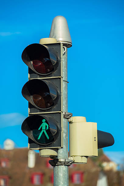 istock Traffic sign and lamps 468758287