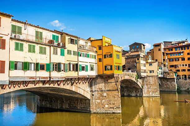 istock Ponte Vecchio with river Arno in Florence, Italaly 468762224