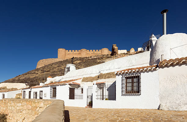 istock Dwelling  houses built into mount. Chinchilla 468762854