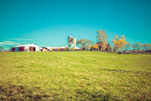 istock Autumn on American Farm 468763152