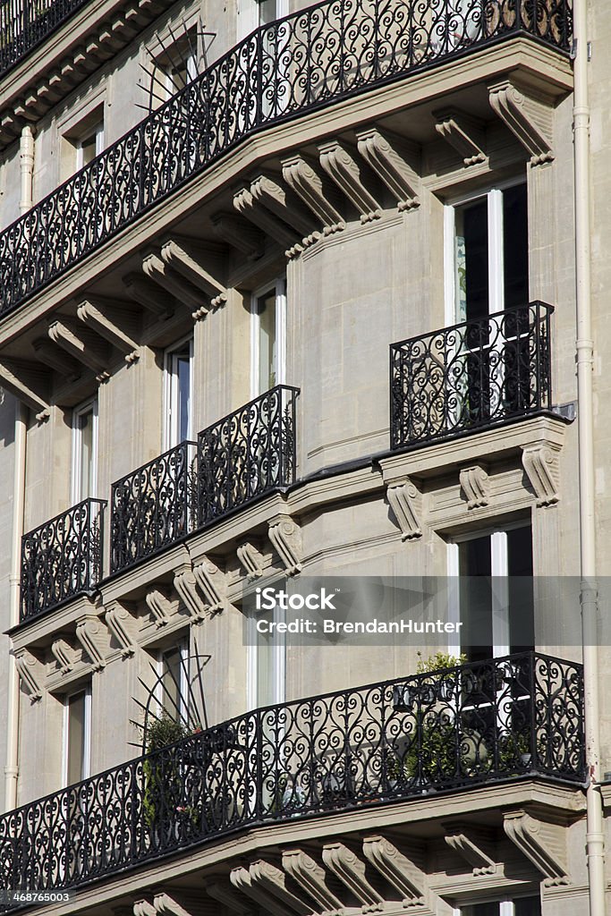 Balkone und Fenster - Lizenzfrei Architektur Stock-Foto