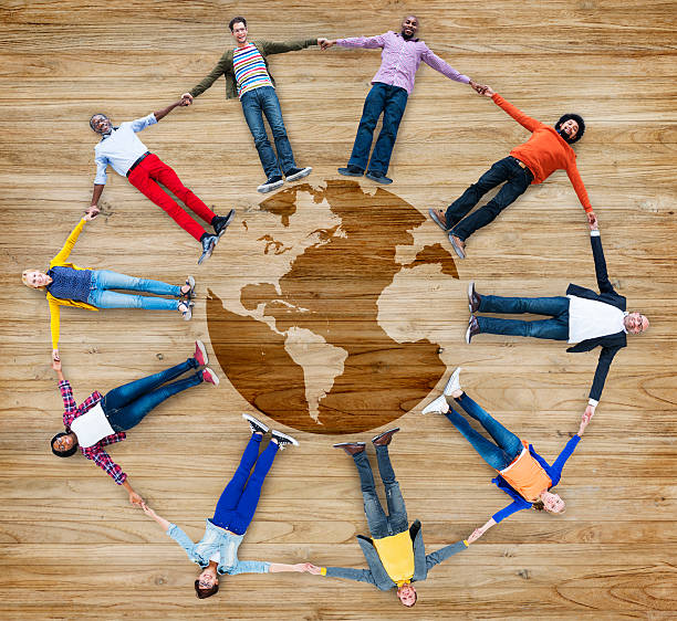 istock Casual Community Lying Diverse Ethnic Togetherness Variation Con 468765464
