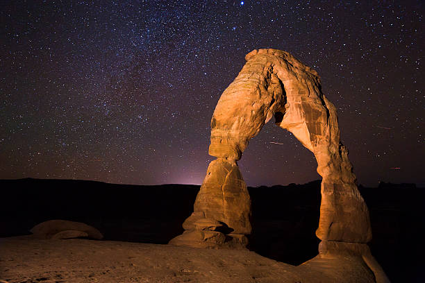 istock Arches National Park Delicate Arch Astrophotography 468767922