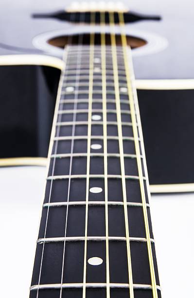 istock Close up of acoustic guitar strings. 468768086