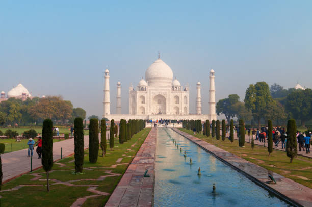 istock Taj Mahal at the morning 468770616