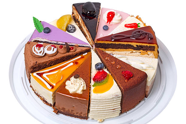 istock Twelve pieces of cake 468774824