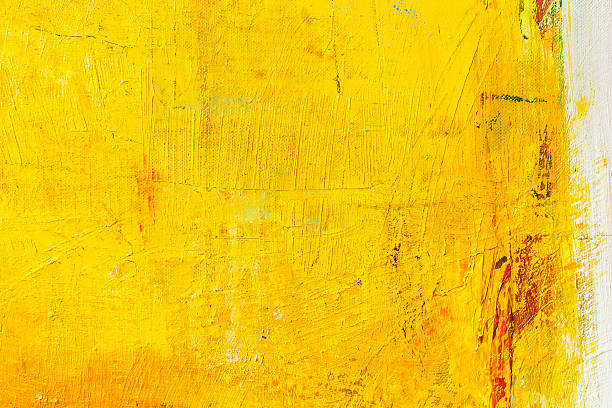 istock Abstract painted yellow textured  art backgrounds. 468783270