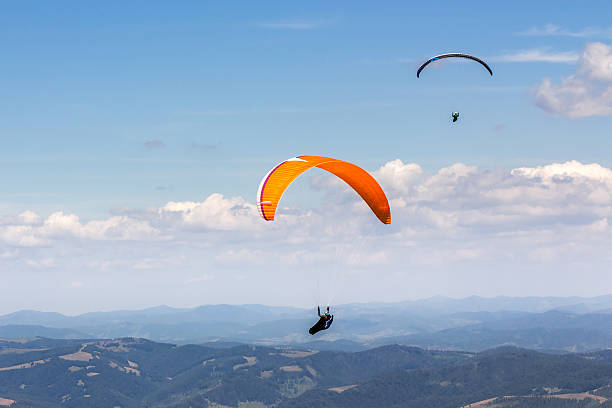istock Skydiving  extreme over the mountains 468784052