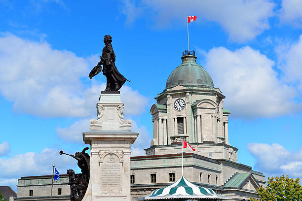 istock Statue in Quebec City 468785378