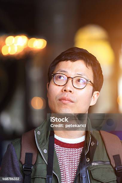 Korean Man In Hagia Sophia Stock Photo - Download Image Now - 20-24 Years, 2015, Adult