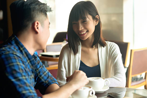 istock Couple in a cafe 468786578