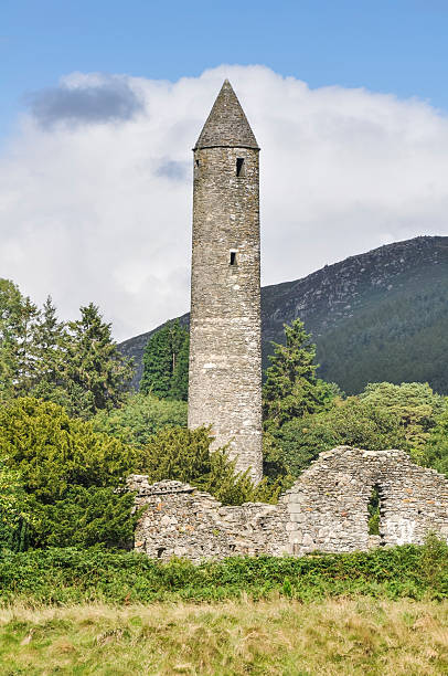 istock Glendalough monastic settlement, Ireland 468789444