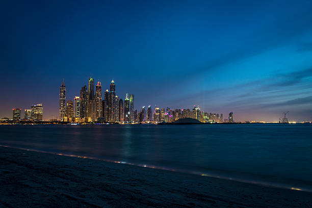 istock Evening View of Dubai Marina 468790150