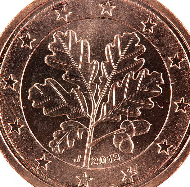 istock One eurocent coin macro isolated on white 468790814