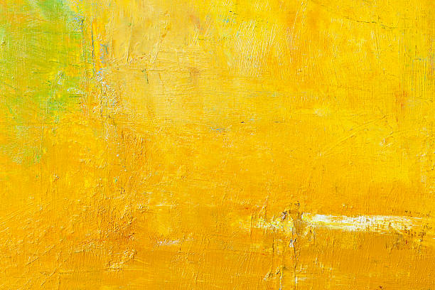 istock Abstract painted yellow and green textured  art backgrounds. 468791924