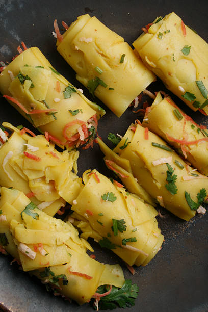 istock Khandvi a gram flour and buttermilk preparation from Gujarat 468792661