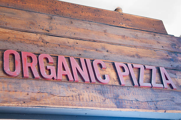 istock Organic Pizza Sign 468794771