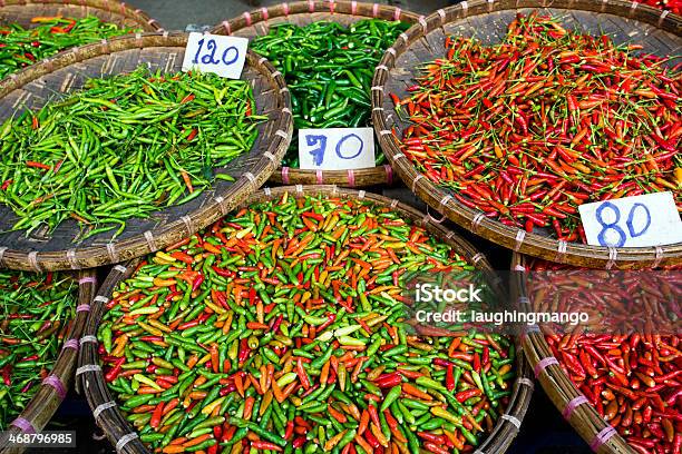 Papryka Chili Kuchni Tajskiej Tajlandii - zdjęcia stockowe i więcej obrazów Aranżacja - Aranżacja, Bez ludzi, Czerwona papryka chili