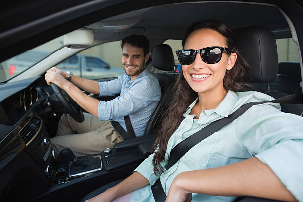 istock Young couple on a road trip 468799254