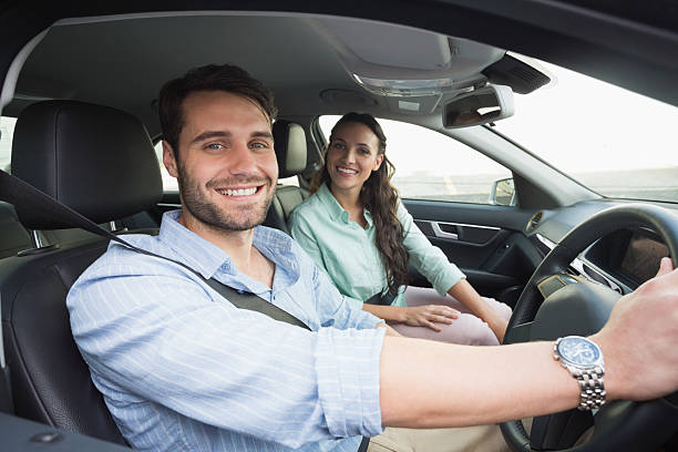 istock Young couple smiling at the camera 468799266