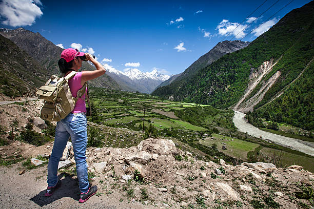 istock Woman traveler 468801928