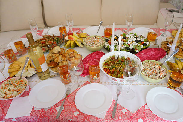istock food on the holiday table 468804720