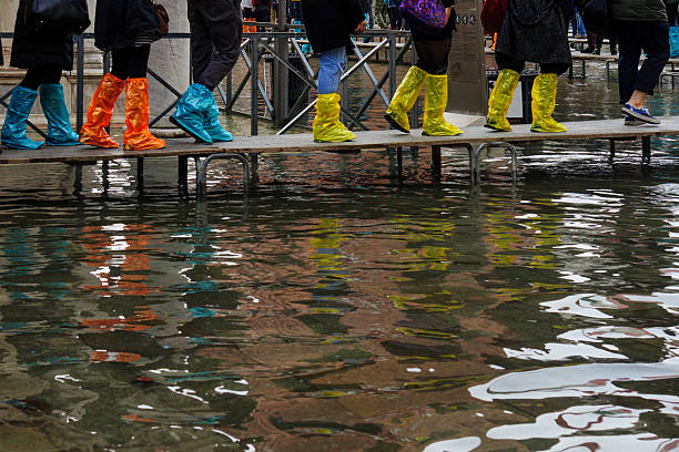 acqua alta, venice - acqua alta zdjęcia i obrazy z banku zdjęć