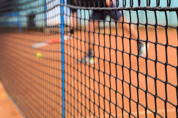 istock Tennis net details 468807856