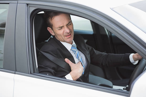 istock Businessman suffering from heartache 468816454