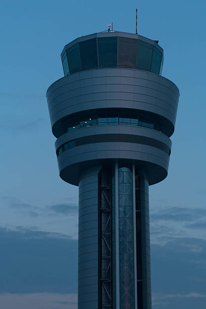 istock Air Traffic Control Tower at Sofia Airport, Bulgaria 468818378